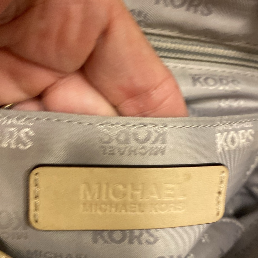 Michael Kors purple tote bag - Picture 7 of 7